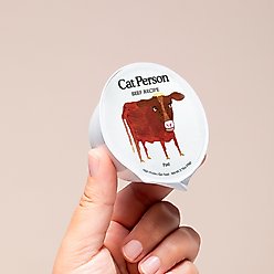 Cat Person by Weruva Shredded Beef in Broth Grain-Free Wet Cat Food, 2.75-oz cup, case of 5 slide 2 of 8