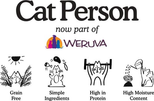 Show full view: Cat Person by Weruva Shredded Beef in Broth Grain-Free Wet Cat Food, 2.75-oz cup, case of 5 slide 5 of 9