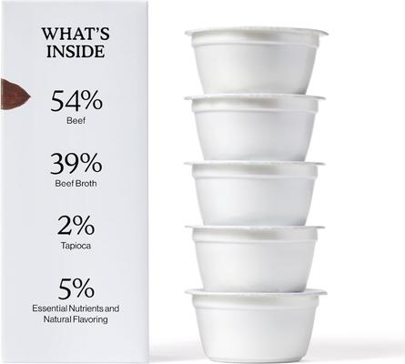 Show full view: Cat Person by Weruva Shredded Beef in Broth Grain-Free Wet Cat Food, 2.75-oz cup, case of 5 slide 8 of 9