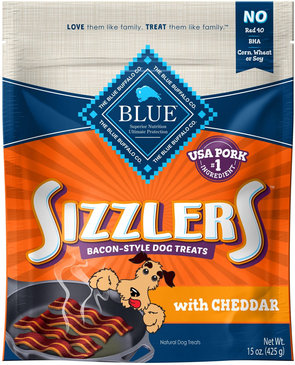 blue buffalo sizzlers 15 oz