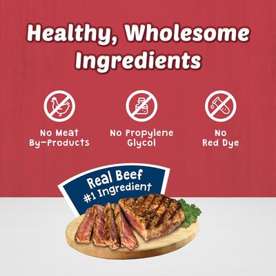 Show full view: Blue Buffalo Blue Stix Beef Recipe Pepperoni-Style Dog Treats, 6-oz bag slide 8 of 11