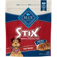 Blue Buffalo Blue Stix Beef Recipe Pepperoni-Style Dog Treats, 13-oz bag