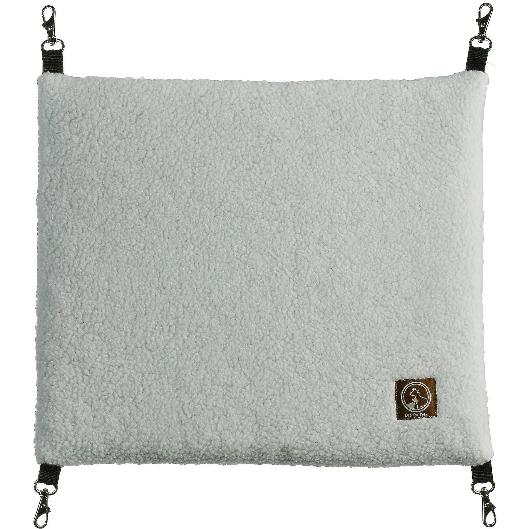 One for Pets Cat Show House Sherpa Add-on Hammock, Black