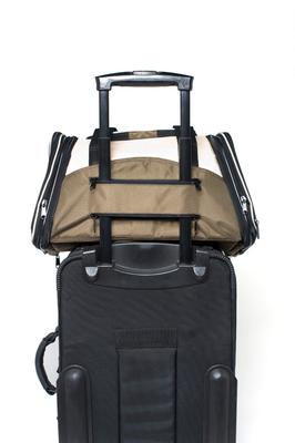 Show full view: One for Pets "The One" Expandable Bag Dog & Cat Carrier, Olive, Large slide 2 of 5