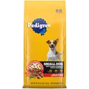 Pedigree Small Dog Complete Nutrition Grilled Steak & Vegetable Flavor Dog Kibble Small Breed Adult Dry Dog Food, 3.5-lb bag