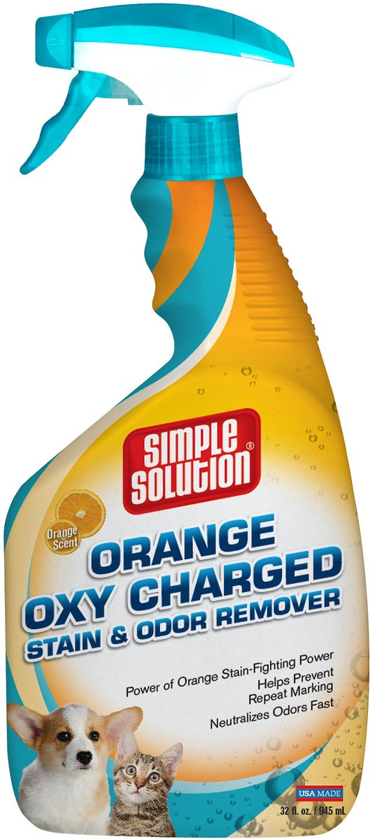 Simple solution oxy charged 2025 stain and odor remover