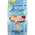 Grandma Lucy's Artisan Grain-Free Chicken & Fish Freeze-Dried Cat Food, 1-lb bag
