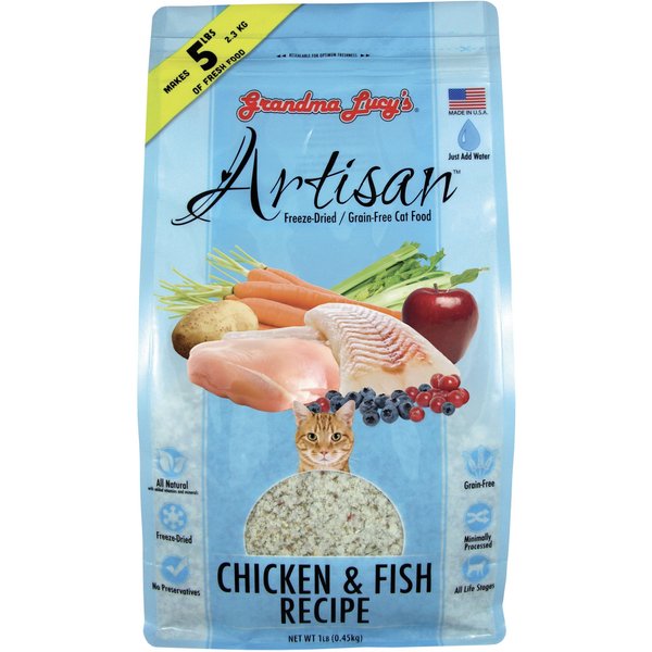 Grandma Lucy's Valor Grain-Free Fish & Quinoa Freeze-Dried Dog Food