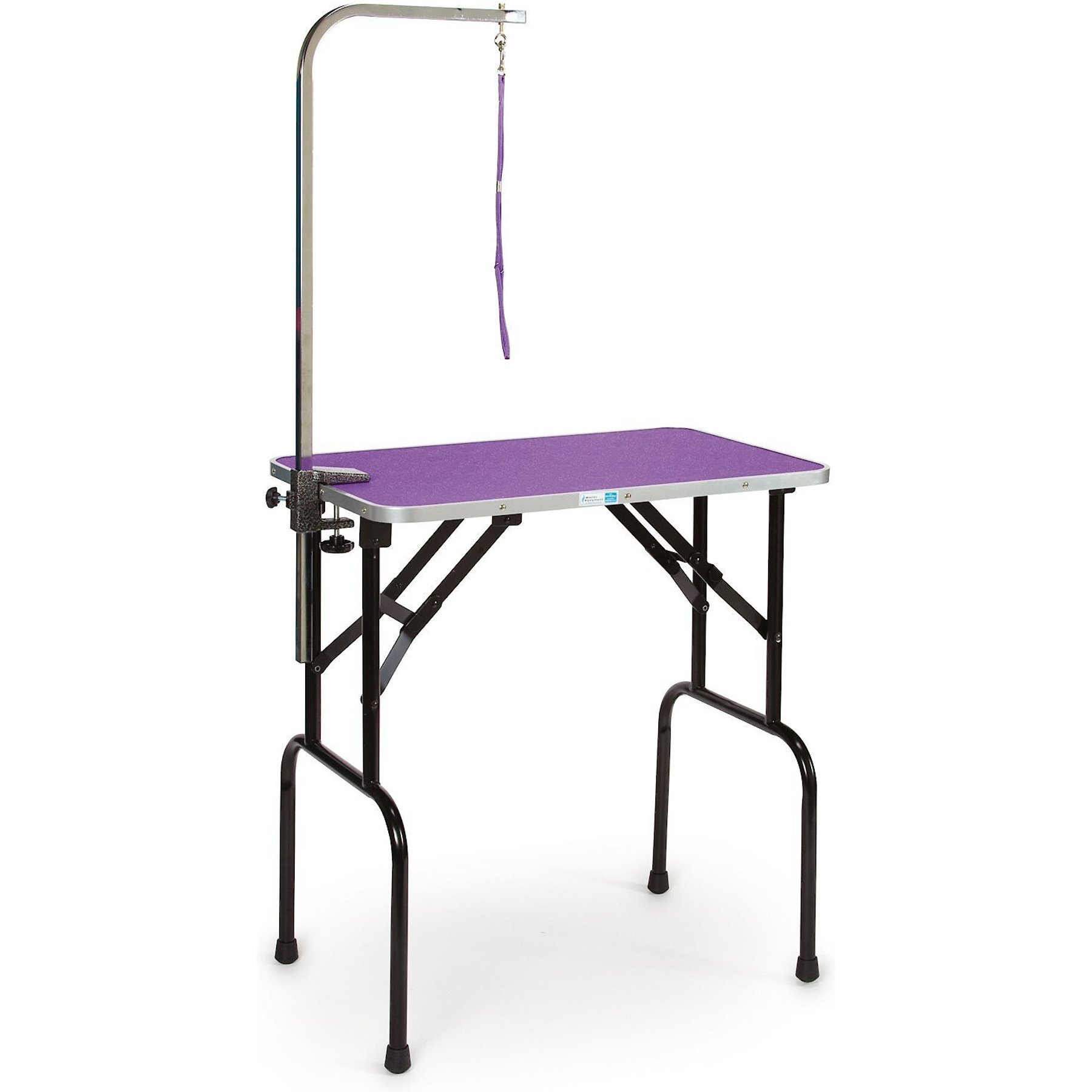 MASTER EQUIPMENT Dog Grooming Table with Arm, Purple, 30inch