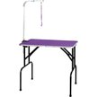 Out of Stock - MASTER EQUIPMENT Dog Grooming Table with Arm, Purple, 36 ...