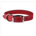 OmniPet Signature Leather Dog Collar, Red, 20-in