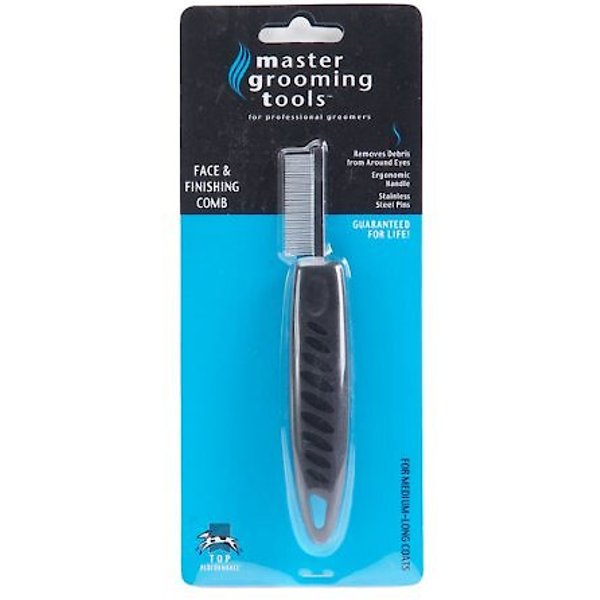 MASTER GROOMING TOOLS Dog & Cat Face & Finishing Comb - Chewy.com