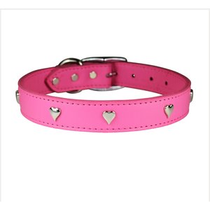 OMNIPET Signature Leather Dog Collar, Pink, 22-in - Chewy.com