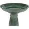 Show in main carousel: Sunnydaze Decor Avignon Ceramic Bird Bath with Glazed Finish, Green Mist, 18.75-in slide 7 of 7
