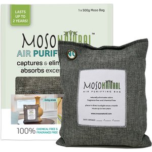 Moso Natural Air Purifying Bag, Charcoal, 17.6-oz bag