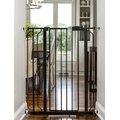 Regalo Easy Step Extra Tall Walk-Through Gate, Black
