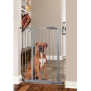 Regalo Pet Products Easy Step Extra Tall Walk-Through Dog Gate, Platinum