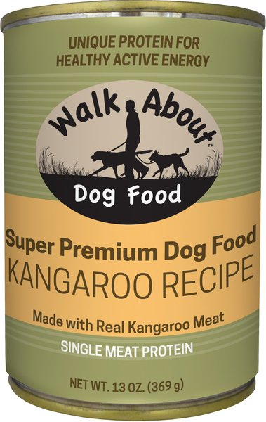 Walk About Grain-Free Wild Kangaroo Recipe Dog Food, 13-oz, case of 12 slide 1 of 5