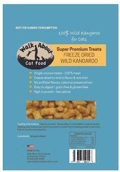 Walk About Grain-Free Freeze-Dried Kangaroo Cat Treats, 2-oz bag slide 2 of 3
