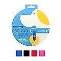 FreezeTag Pet Tag Holder, Blue