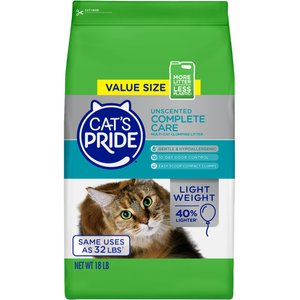 Cat s Pride Premium Lightweight Clumping Litter Pure Fresh Up to 10 Days of Powerful Odor Control Multi Cat Scented 18 Pounds