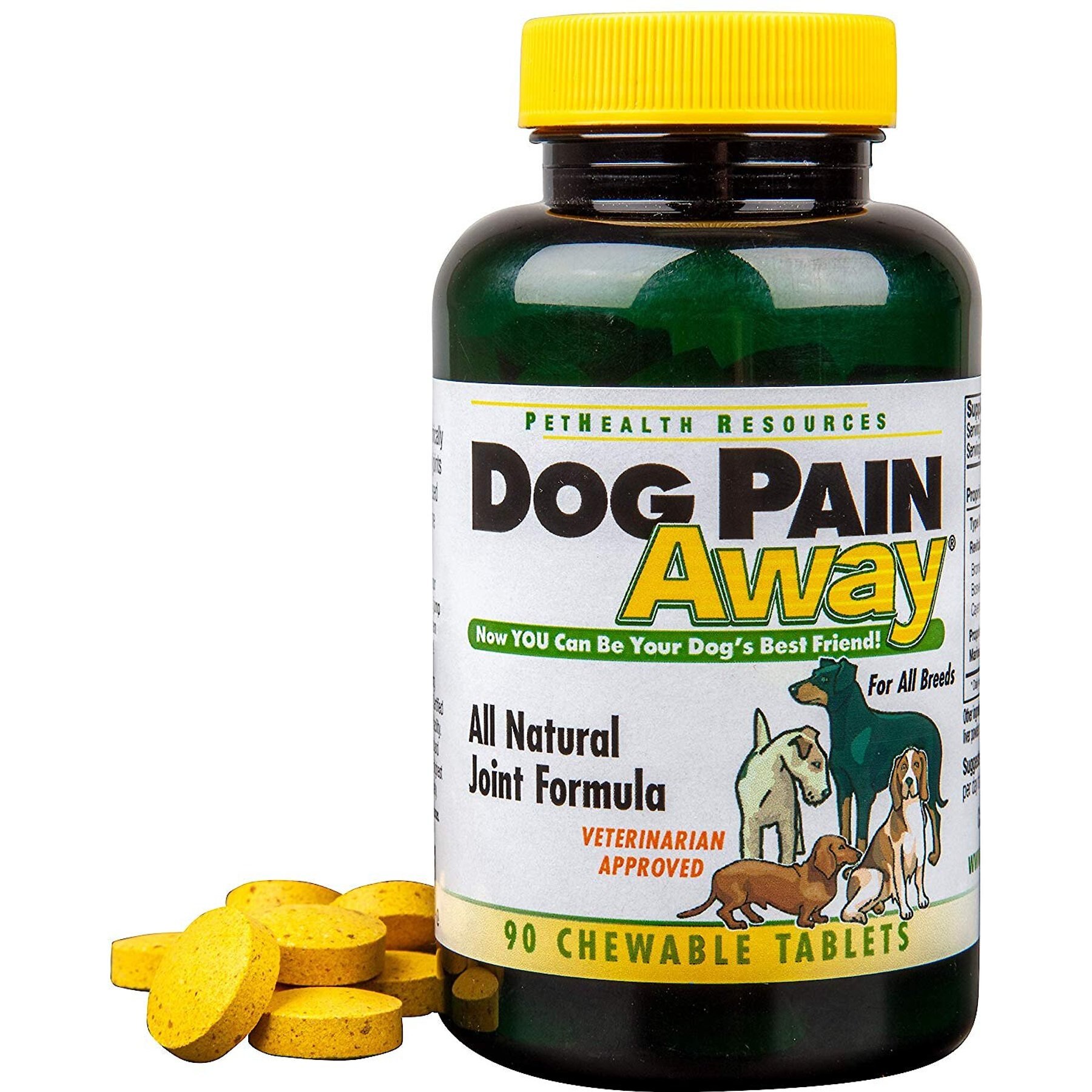 DOG PAIN AWAY All Natural Joint Supplement 90 chews Chewy