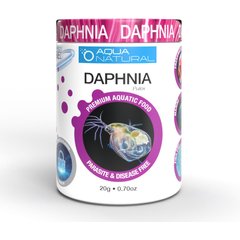 Aqua Natural Grain-Free Freeze-Dried Daphnia Fish Food, 0.70-oz tub