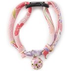 Out of Stock - NECOICHI Chirimen Clover Breakaway Cat Collar with Bell ...