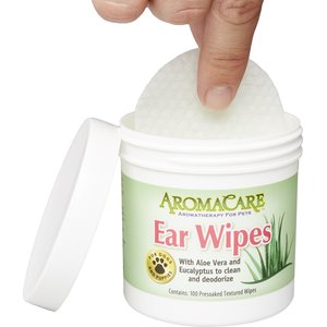 Professional Pet Products AromaCare Ear Wipes, 100 Count