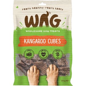 WAG Kangaroo Cubes Grain-Free Dog Treats, 7.05-oz bag