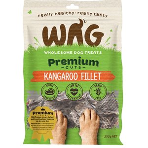 WAG Kangaroo Filet Grain-Free Dog Treats, 7.05-oz bag