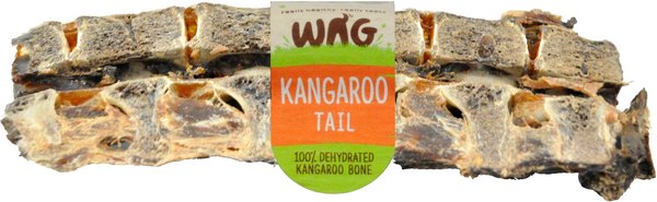 WAG Kangaroo Tail Piece Dog Treat