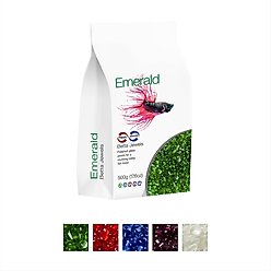 Pisces USA Betta Aquarium Jewels, Emerald, 17-oz bag slide 1 of 4