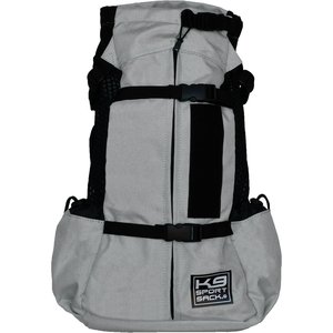 K9 Sport Sack Air 2 Forward Facing Dog Carrier Backpack, Light Grey, Small