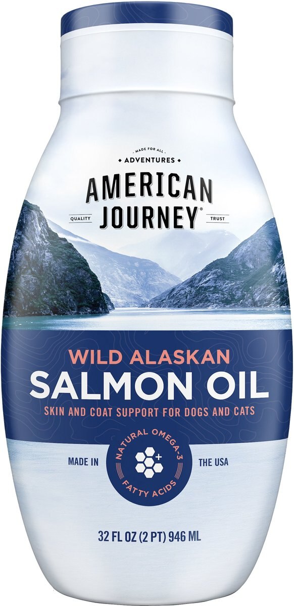 American journey wild alaskan salmon oil liquid dog & sale cat supplement