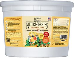 Lafeber Classic Nutri-Berries Cockatiel Food, 4-lb tub