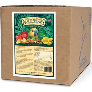 Lafeber Tropical Fruit Nutri-Berries Parrot Food, 20-lb box