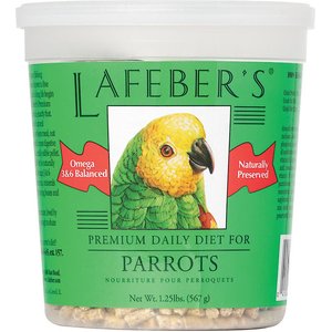 Lafeber Premium Daily Diet Parrot Food, 1.25-lb tub