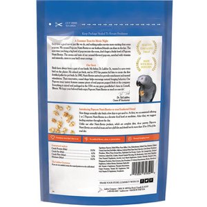 Lafeber Popcorn Nutri-Berries Parrot Bird Treat, 4-oz bag