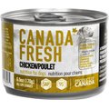 Canada Fresh Chicken Canned Dog Food, 6.5-oz, case of 24
