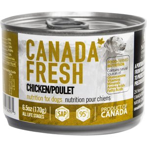 Canada Fresh Chicken Canned Dog Food, 6.5-oz, case of 24