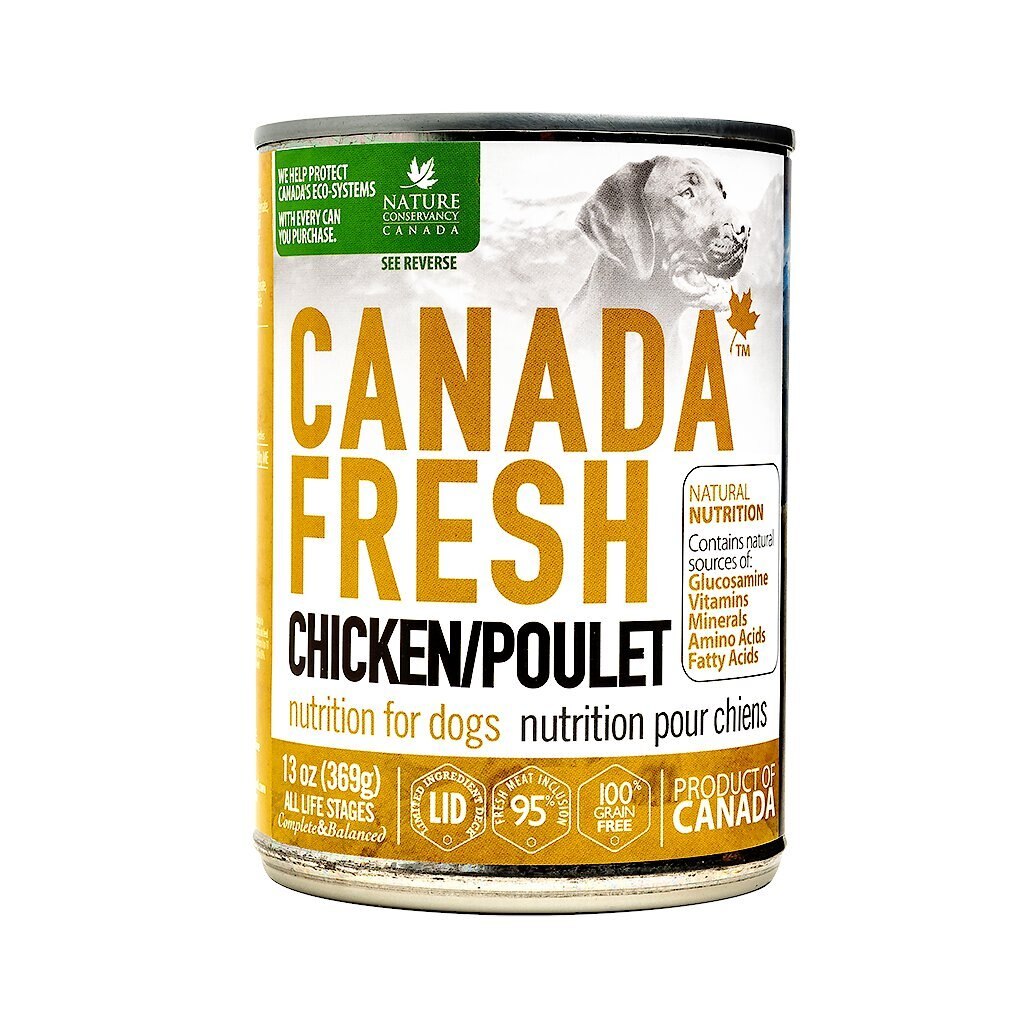 CANADA FRESH Chicken Canned Dog Food Customer Questions