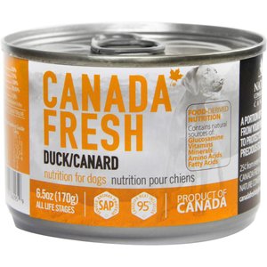 Canada Fresh Duck Canned Dog Food, 6.5-oz, case of 24