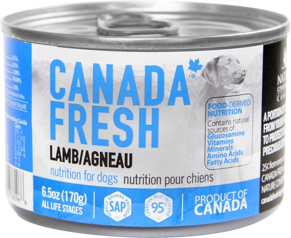 Canada Fresh Lamb Canned Dog Food, 6.5-oz, case of 24 slide 1 of 4