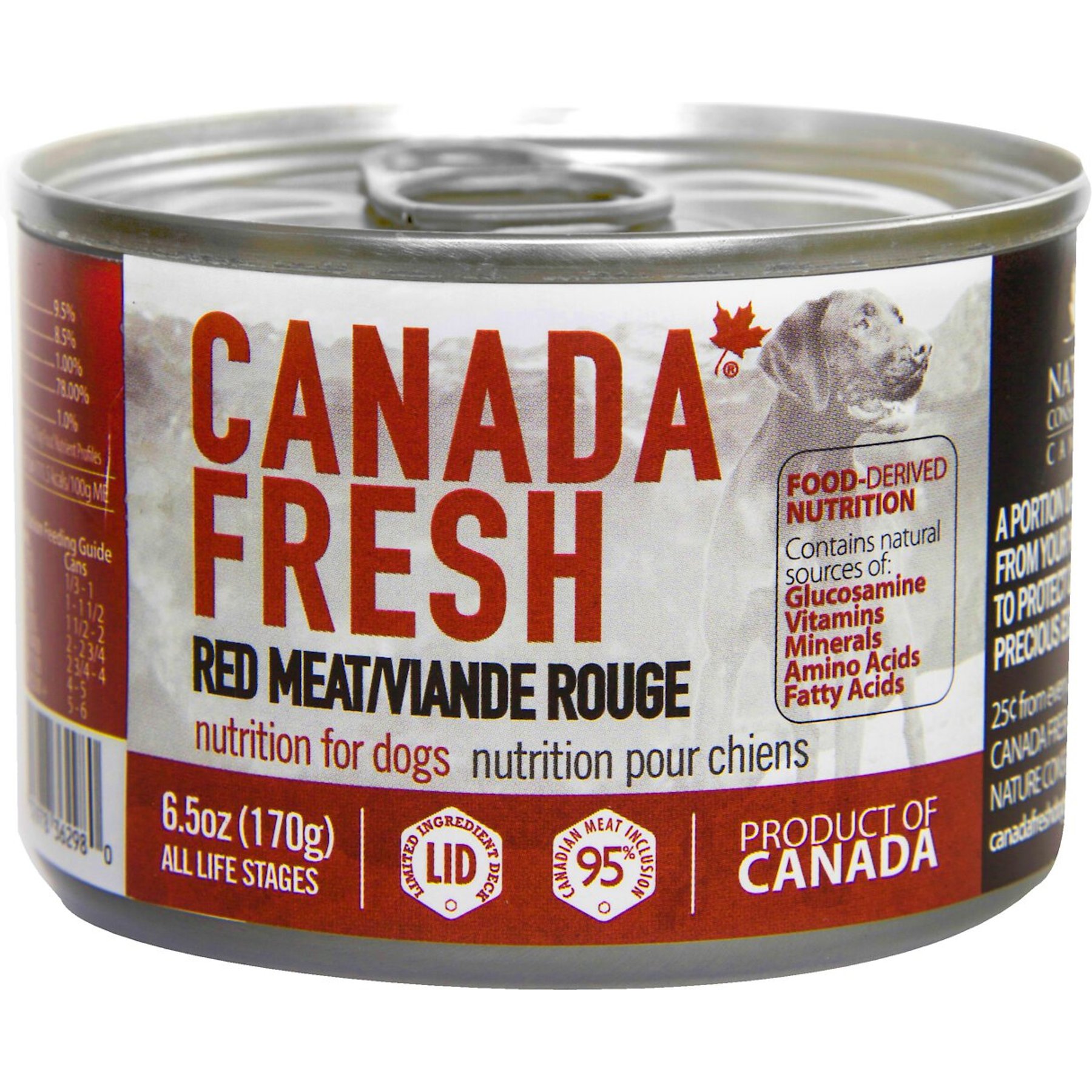 Canadian naturals red meat hotsell dog food