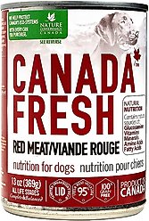 Canada Fresh Red Meat Canned Dog Food, 13-oz, case of 12 slide 1 of 4