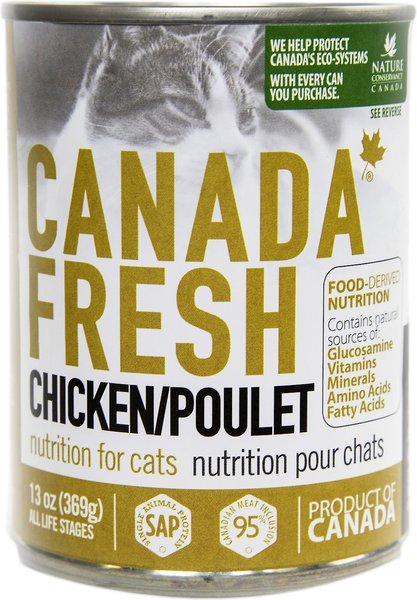 Canada Fresh Chicken Canned Cat Food, 13-oz, case of 12 slide 1 of 4