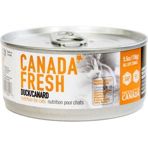 Canada Fresh Duck Canned Cat Food, 5.5-oz, case of 24