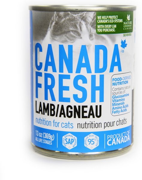 Canada Fresh Lamb Canned Cat Food, 13-oz, case of 12 slide 1 of 4