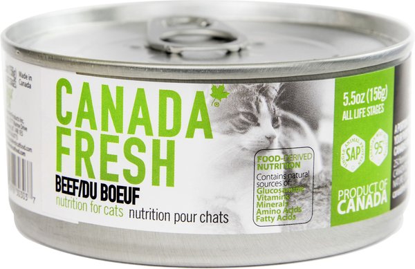 Canada Fresh Beef Canned Cat Food, 5.5-oz, case of 24 slide 1 of 4